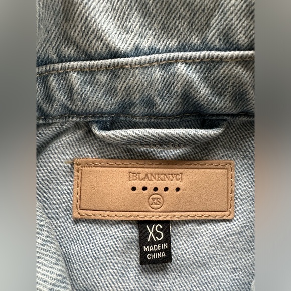 [BLANKNYC] Distressed Denim Jacket - NWT (XS) - Picture 2 of 6
